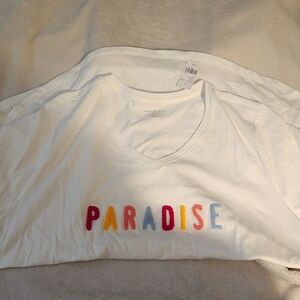 Lane Bryant , Paradise Vneck Tee
